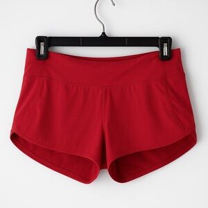 Lululemon Speed Up Shorts 2.5” Red Women’s Size 2